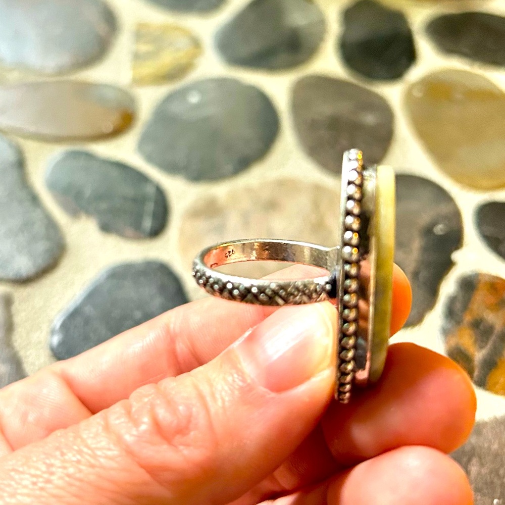 Sterling Silver Serpentine Ring - Picture 5 of 8